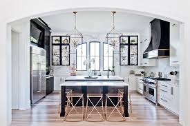 The most common black white kitchen material is ceramic. Black And White Beauty Transitional Kitchen Nashville By Victoria Highfill
