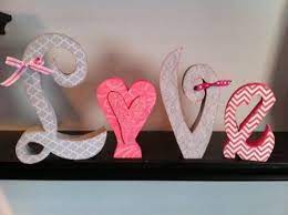 Caja6 by fabricantes en fibrofacil. Letras Corporeas Mdf Fibrofacil Carteles 3d Love Polyfan Artesania De San Valentin Manualidades Decoracion San Valentin
