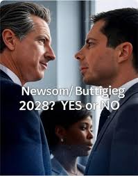 Yes !!! Thanks Steve Larssøn C Newsom/ Buttigieg 2028? YES or NO