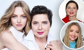 Isabella Rossellini and Amanda Seyfried bond over their similarities in  Lancôme campaign | Daily Mail Online