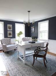 Just A Little Tuft Migonis Home Home Office Decor Home Navy Living Rooms