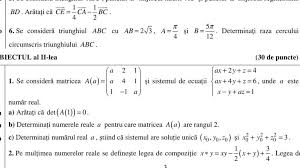 Rezolvare subiecte bacalaureat 2020 matematică. Subiecte Matematica Bac 2020 Edu Ro Cum PoÅ£i SÄƒ Iei NotÄƒ Mare La Proba Obligatorie De