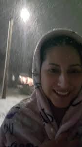 Nos llegó la nieve después de muchos años, #aleliamada #snow