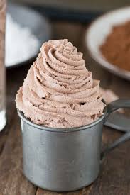 Learn How To Make The Easiest Homemade Chocolate Whipped Cream With Only 3 Ingredients Recipes With Whipping Cream Chocolate Whipped Cream Desserts