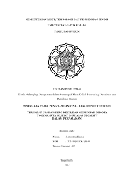 Salah satu faktor utama pendukung dari tridarma perguruan tinggi yang juga akan menjadi Proposal Penelitian Mini Riset Medical Representatives