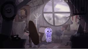 Today's annual halloween doodle marks a wickedly exciting milestone: Halloween Google Doodle Tells The Story Of Jinx The Lonely Ghost