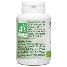 Il peut vivre jusqu'à un siècle. Saule Blanc Bio 200 Mg 200 Gelules Vegetales