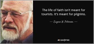 The entire quote is the essential thing in heaven and earth is that there should be long obedience in the same direction; Top 25 Quotes By Eugene H Peterson Of 99 A Z Quotes