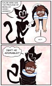 Because Voice Claim Headcanon By Katelynntheg On Deviantart Cartoon Cat Drawing Cartoon Cat Cartoon