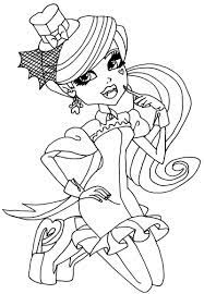 Dibujos De Monster High Para Colorear Monster High Para Colorear Libro De Colores Halloween Para Colorear