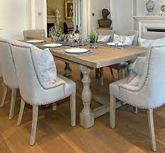 Great savings free delivery / collection on many items. Large Refectory Style Dining Table Montague Weathered Oak Table