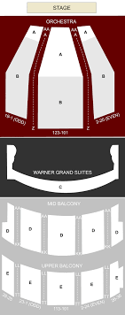 Warner Theater Washington Dc Seating Chart Stage