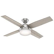 Check spelling or type a new query. Hunter Fans 50284 Dempsey Ceiling Fan With Light Kit In Modern Style 52 Inches Wide By 13 65 Inches High
