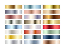 When you're done designing your font, delete the swatch image. Free Vector Copper Or Rose Gold Premium Gradient Swatches Palette Set