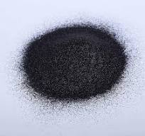 Sparkling Precision Cut Black Glitter Powder