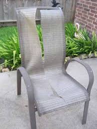Sharlottes Reflections A Little Transformation Patio Furniture Redo Diy Outdoor Furniture Patio Chairs