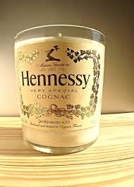 Vanilla Scented Soy Wax Candle In Hennessy Bottle On Etsy 15 00 Http Www Nationalrecordsoffice Com A Soy Wax Scented Candles Bottle Candles Hennessy Bottle