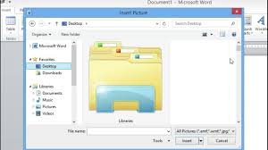 كيفية الكتابة على الصور في برنامج Word 2010 Youtube