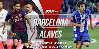 Deportivo alavés video highlights are collected in the media tab for the most popular matches as soon as video appear on video hosting sites like youtube or dailymotion. Prediksi Barcelona Vs Deportivo Alaves 19 Agustus 2018 Bola Net