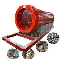Trommel Screen Garbage Disposal Equipment Organic Waste Shredder Machine  Municipal Solid Waste Sorting Machine