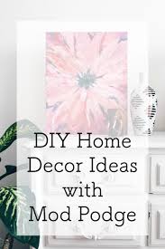 Decorating your home from top to bottom is extremely expensive, especially when you factor in the cost of to your space, go the custom (not to mention, cheap) route with these diy home decor ideas. Diy Home Decor Doesn T Have To Be Expensive Mod Podge Rocks