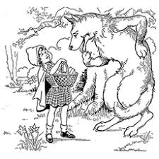 Choose your favorite coloring page and color it in bright colors. Top 10 Free Printable Little Red Riding Hood Coloring Pages Online