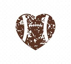 Distressed Football Svg Football Heart Svg Football Love Svg Etsy Football Heart Football Love Svg Files For Cricut