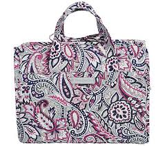 Get ready for spring break. Vera Bradley Signature Iconic Hanging Travel Organizer Qvc Com
