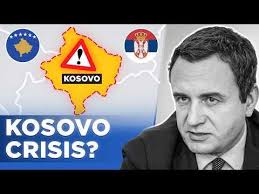 Prof. James Ker-Lindsay and Bronwyn Jones talking about the situation in  Kosovo