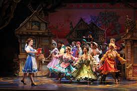 Belle And Ensemble Beauty And The Beast Broadway Belle Opening Number Beauty And The Beast Costume Disney Beauty And The Beast Beast Costume