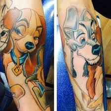 Lady and the tramp tattoo. Tattoo Uploaded By Hayley Texas Lady And The Tramp 630284 Tattoodo