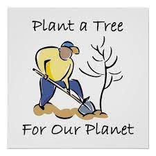 Plant A Tree Poster Zazzle Com In 2021 Earth Poster Save Earth Posters Tree