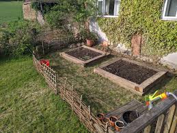 Bunnies may look cute, but that doesn't mean you want them munching on your garden. Decided To Build Some Beds And Made A Fence To Keep Deer And Rabbits Out Fence Made From Brambles I Cut Back Gardening