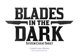 As is, there are no good printable character sheets for a player wanting to be a xeno. The Alexandrian Blades In The Dark System Cheat Sheet