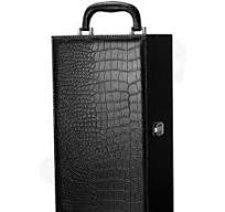 Crocodile Pattern Wine Box Kit With Handle - Shanghai Custom ...