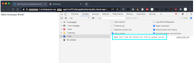 Extravaluechecks.com has been visited by 10k+ users in the past month Connecting Sap Business Application Studio To An On Prem Python Http Server And To Sicf Ping Service Sap Blogs