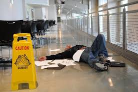 Man Fallen On Wet Floor Man Lies On The Wet Floor On Which He Slipped In Spite Spon Floor Lies Slipped Man Slip And Fall Injury Dangerous Sports