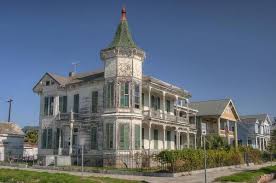 Gustave Heye House At 1226 Post Office Street C 1880 Galveston Tx Photographed 2011 Victorian Homes Vintage Architecture Historic Home