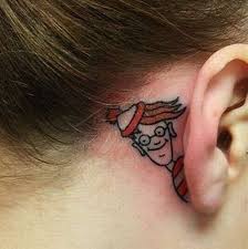 Pin By Nicole Dias On Tattoos Clever Tattoos Funny Tattoos Ear Tattoo