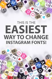 This Is The Easiest Way To Change Instagram Fonts Instagram Font Instagram Marketing Tips Instagram Marketing