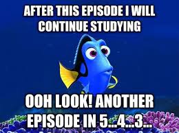 Dory procrastinates
