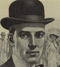 Chap In Bowler Around 1910 Vintage Mens Fashion Vintage Illustration Derby Hats