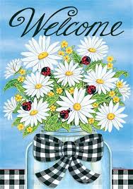 Shop from our seasonal and perennial favorites. Daisies And Ladybugs Garden Flag Quality Flags And Spinners