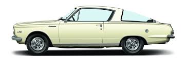 Image result for White 1965 Barracuda