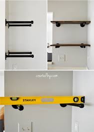 The classic farmhouse style is definitely adopted from actual farmhouses where things are with chip and joanna gaines' wildly popular tv show on hgtv, fixer upper (which is airing its last season right now ), the farmhouse style. Diy Industrial Pipe Open Shelving Created By V