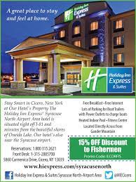 You can find some of the best holiday inn express discounts for save. Holiday Inn Express In Cicero Coastal Angler The Angler Magazine