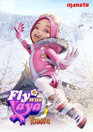 Fly With Yaya Di 2020 Kartun Animasi Pemandangan Khayalan