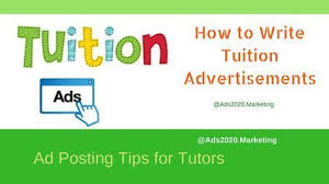 How To Write Tuition Advertisements Ad Posting Tips For Tutors Tuition Advertisement Tuition Advertisement Tuition Flyer Tuition Business
