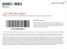 The company offers a membership program that costs $25 per year. Barnes Noble December 2020 Coupons And Promo Codes