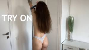 Angelina \ Try On Haul \\ Dark Blue Top - YTboob